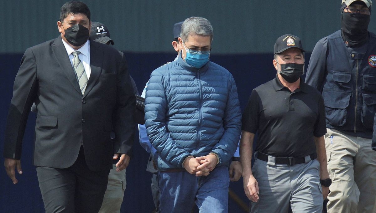El expresidente de Honduras Juan Orlando Hernández fue declardo culpable de narcotráfico en una corte federal de Manhattan El expresidente de Honduras Juan Orlando Hernández fue declardo culpable de narcotráfico en una corte federal de Manhattan