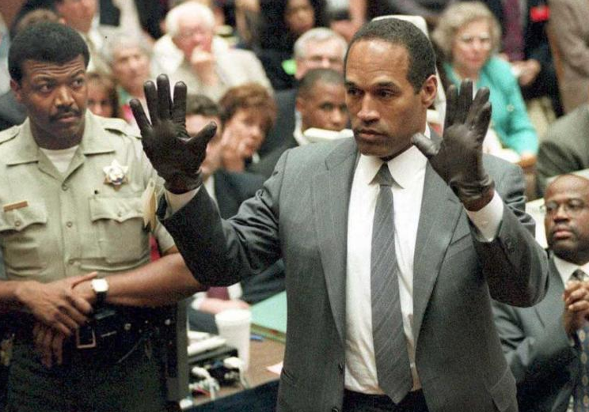 El futbolista O.J Simpson fue absuelto de doble homicidio