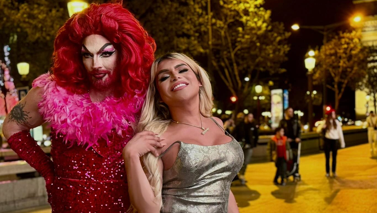 Wendy Guevara 'paraliza' a París; fans la detienen para tomarse fotos con La Perdida
