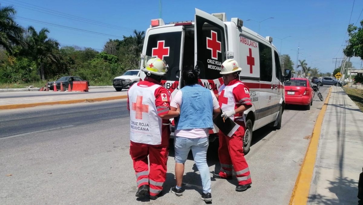 La estudiante fue trasladada al hospital IMSS-Bienestar "Janell Romero Aguilar"