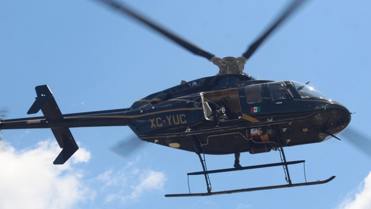 El helicóptero de la SSP traslada a Mérida a los dos paramédicos de Valladolid El helicóptero de la SSP traslada a Mérida a los dos paramédicos de Valladolid