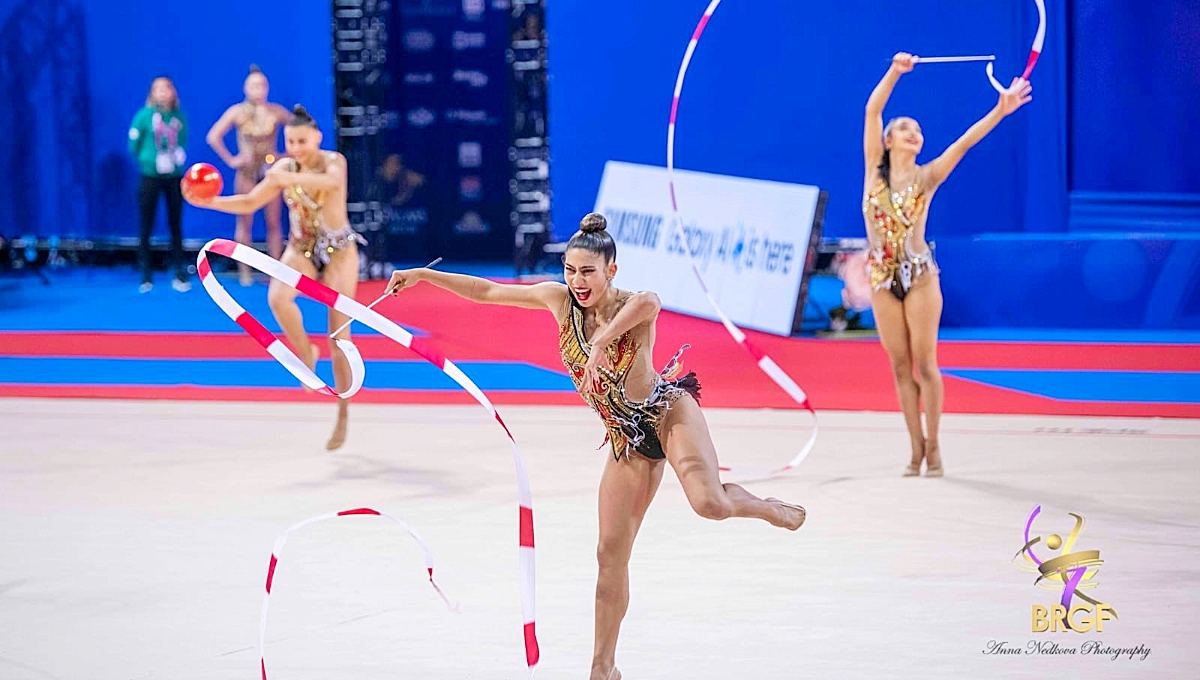 Selección Mexicana de gimnasia rítmica conquista el Bronce en Sofia, Bulgaria