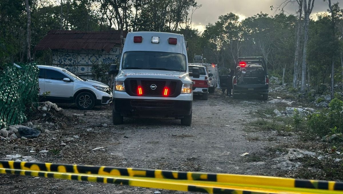 Agentes de seguridad arribaron al sitio en Cancún
