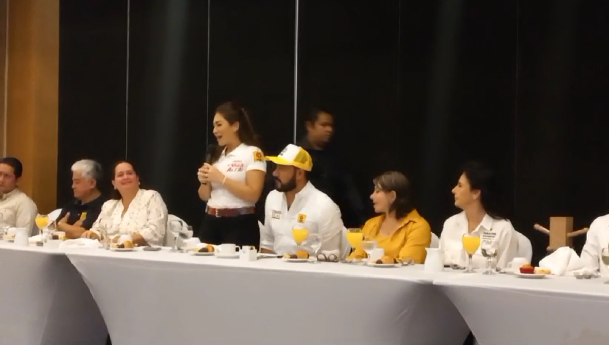 La candidata recalco que no construirá en la zona hotelera de Cancún