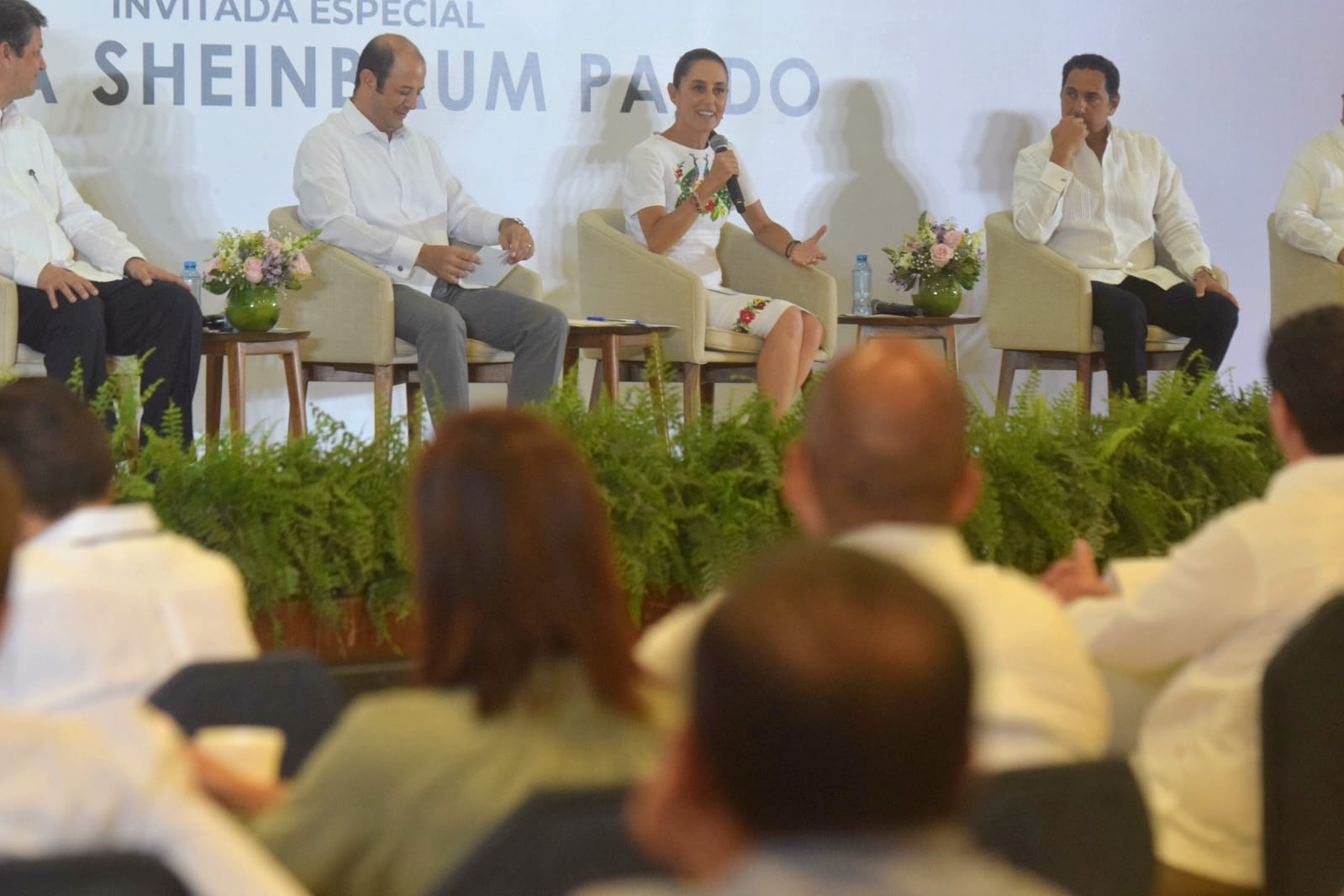 Claudia Sheinbaum también respondió presuntas sobre educación y seguridad en Yucatán