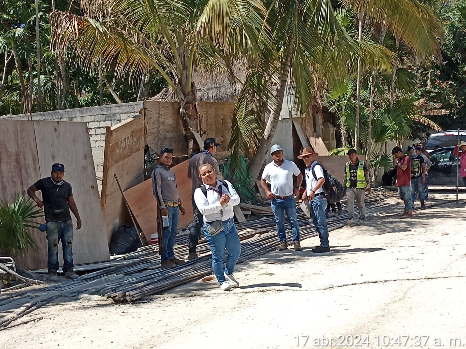 La Profepa no detuvo las obras en Bahía Solimán en Tulum a pesar de que se construyen en ilegalidad