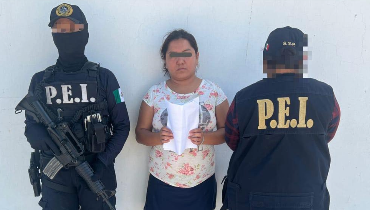 La ahora detenida y el ciudadano agredido, ingerían bebidas alcohólicas junto con Santa Inocencia P. C. y Juan Pablo C.