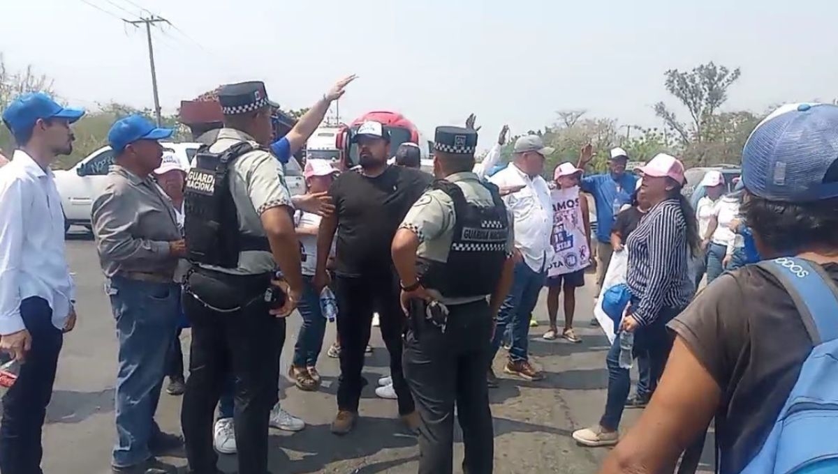 Habitantes de El Mante protestan por el asesinato de Noé Ramos