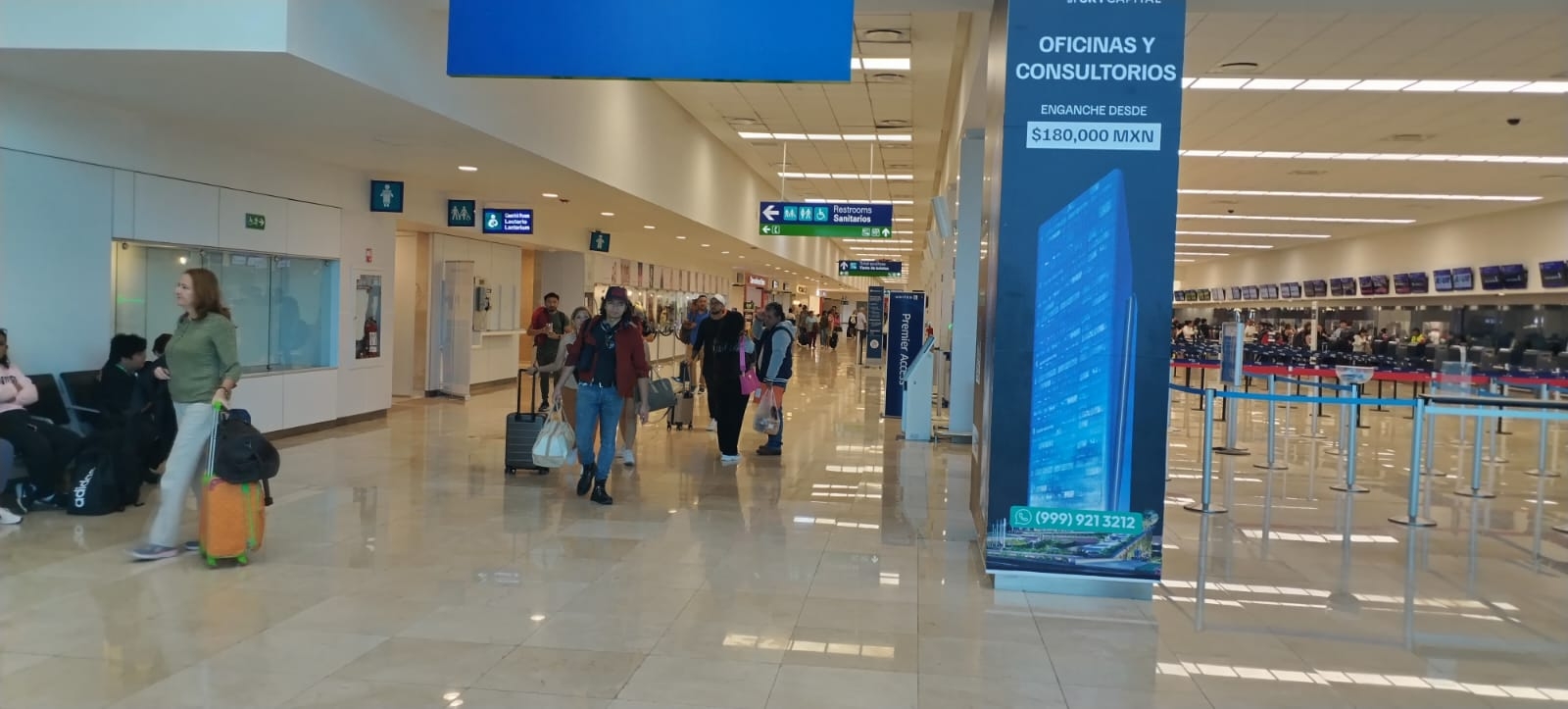 Aeroméxico registra vuelos retrasos de la ruta Mérida-CDMX