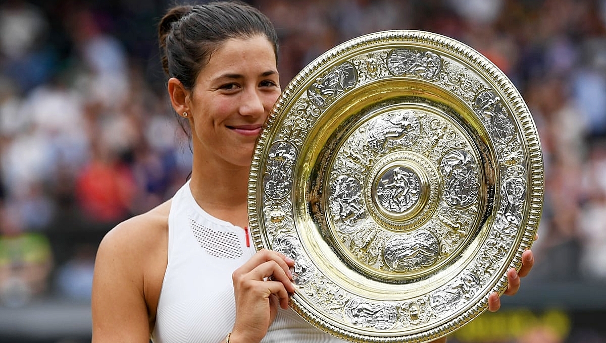 Garbiñe Muguruza fue acreedora a dos Majors de la WTA