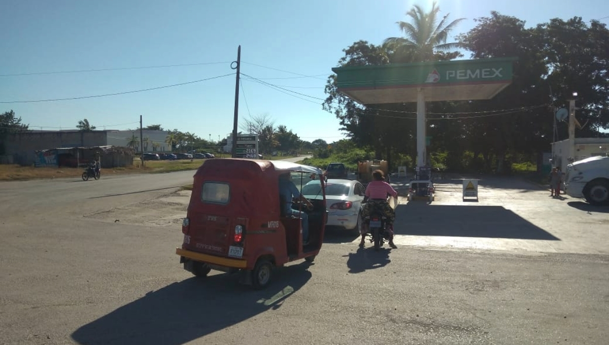 Sabancuy cuenta con dos gasolineras; una está cerrada por falta de permiso Sabancuy cuenta con dos gasolineras; una está cerrada por falta de permiso