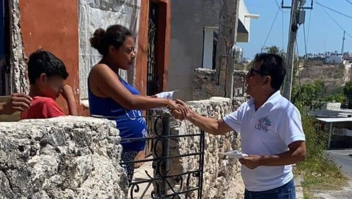 El aspirante por Campeche Libre recorrió el Distrito 4 El aspirante por Campeche Libre recorrió el Distrito 4