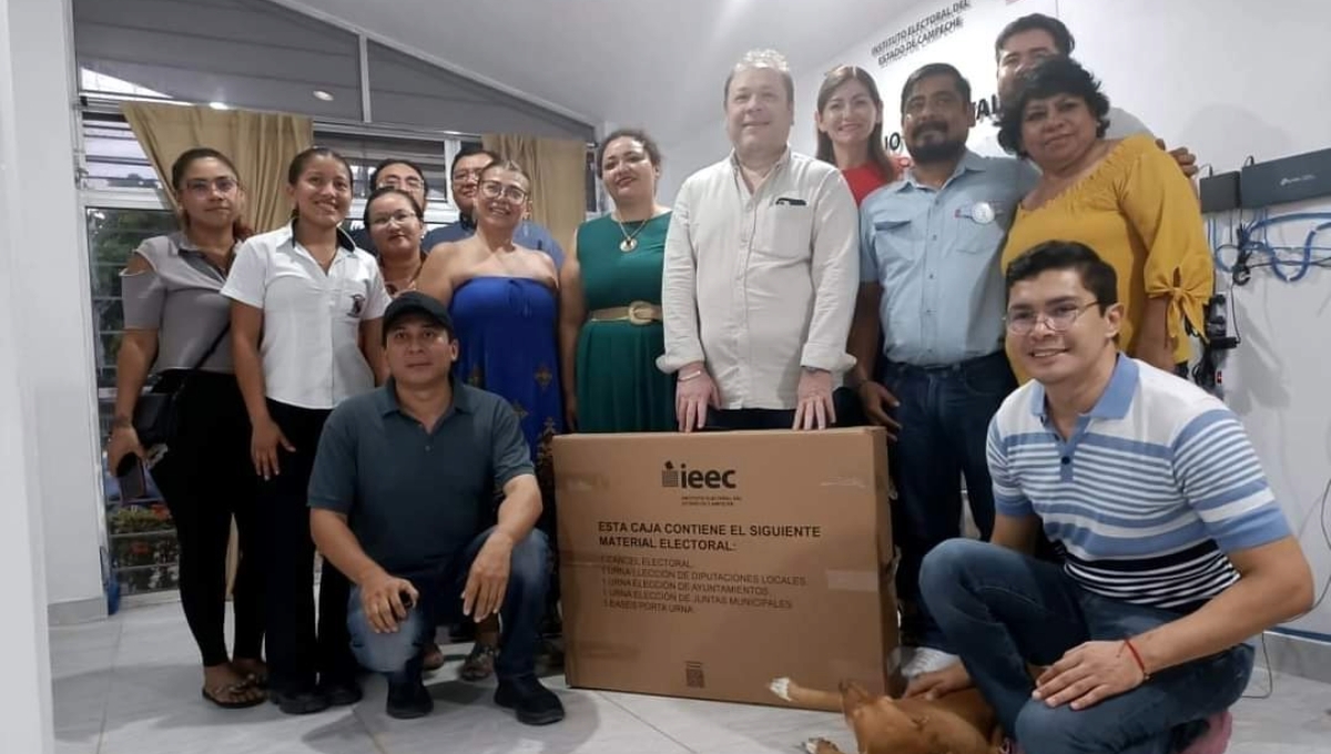 También estuvieron presentes los partidos Espacio Democrático Campeche y Campeche Libre