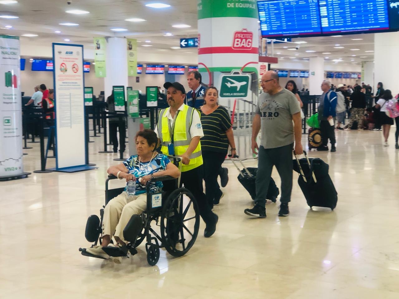Los vuelos en el aeropuerto de Cancún bajaron luego de la Semana Santa