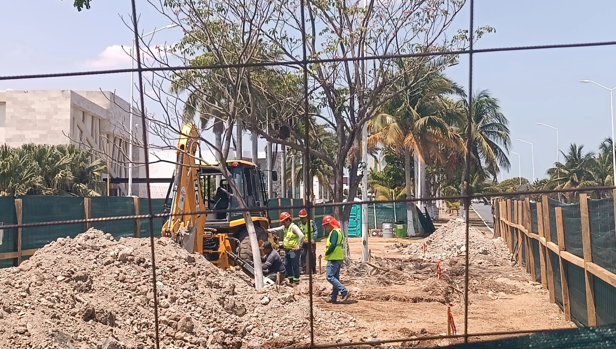 La estación del Tren Maya San Francisco Campeche se ubica sobre el Periférico de la Ciudad
