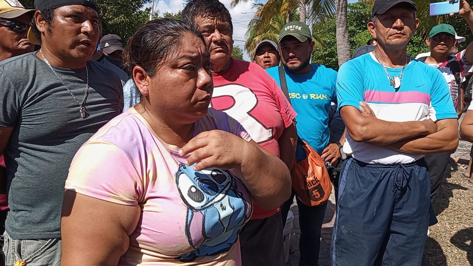 Selene Canché, representante de los pescadores de Puerto Juárez, piden ser reubicados Selene Canché, representante de los pescadores de Puerto Juárez, piden ser reubicados