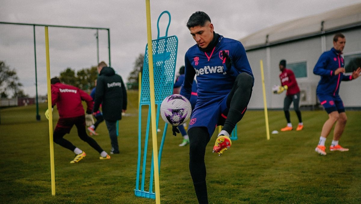 ¿Cómo se ve la nueva jersey de Edson Álvarez con West Ham? ¿Cómo se ve la nueva jersey de Edson Álvarez con West Ham?