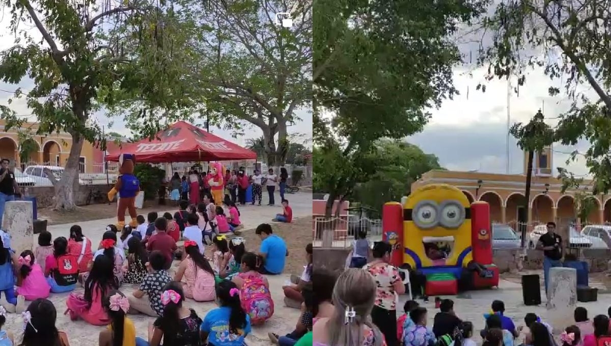 Festejando el día de niño, en la parroquia de la inmaculada Concepción Festejando el día de niño, en la parroquia de la inmaculada Concepción