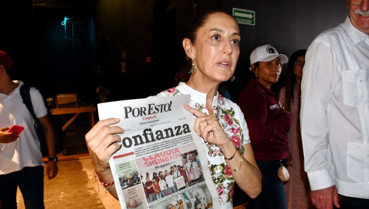 Sería su última visita a la entidad como candidata presidencial