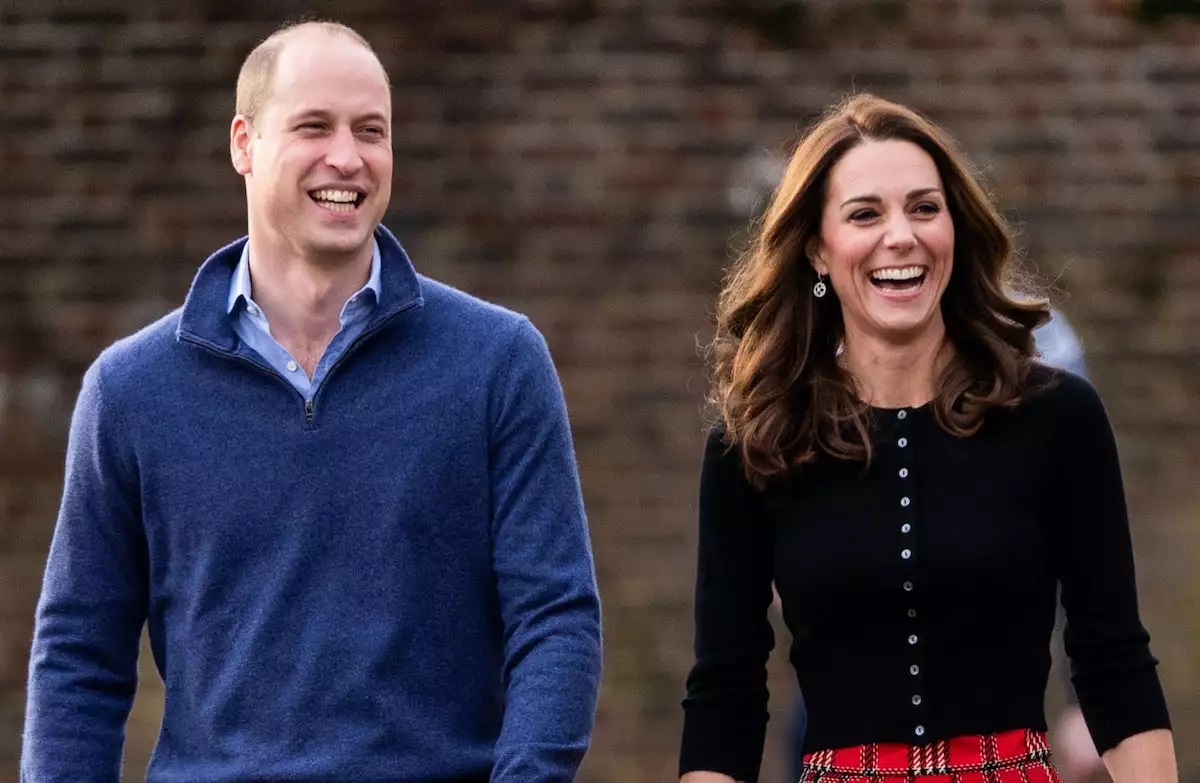 La foto íntima de la princesa Kate y el príncipe William, publicada en el aniversario de su boda