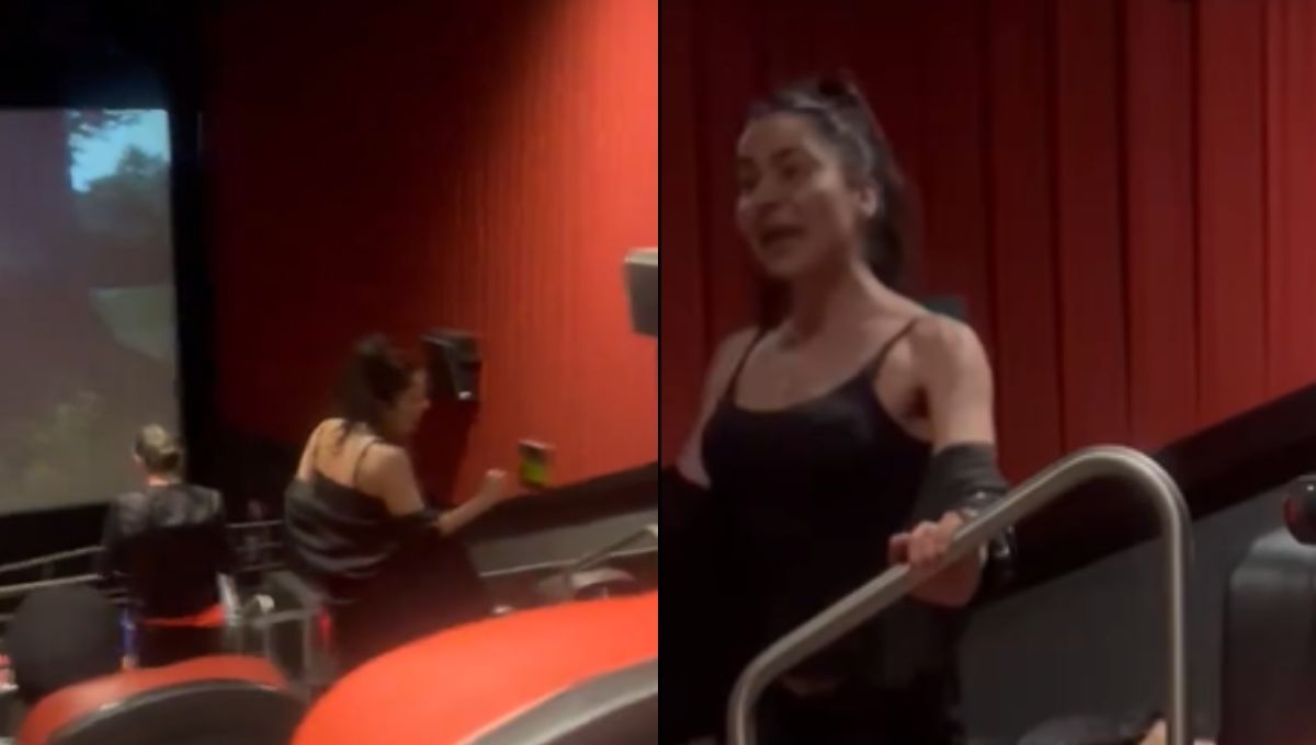 Lady Cinemex se hace viral en redes, aseguran que está loca Lady Cinemex se hace viral en redes, aseguran que está loca