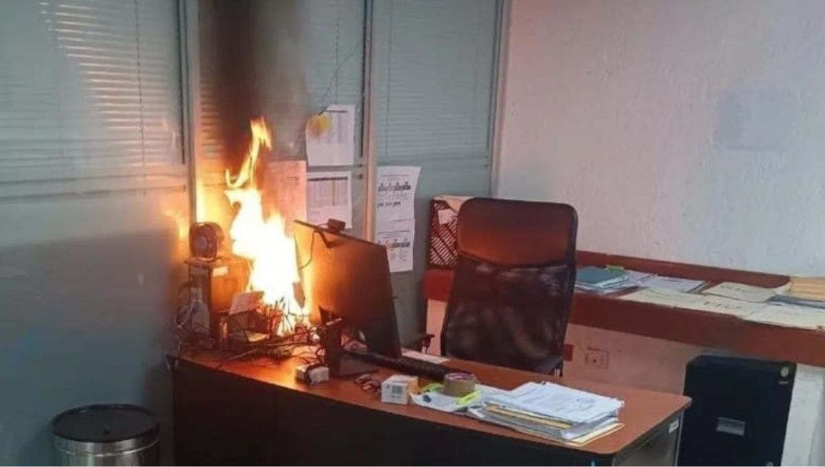 Así lucía la computadora en el IEPAC Yucatán