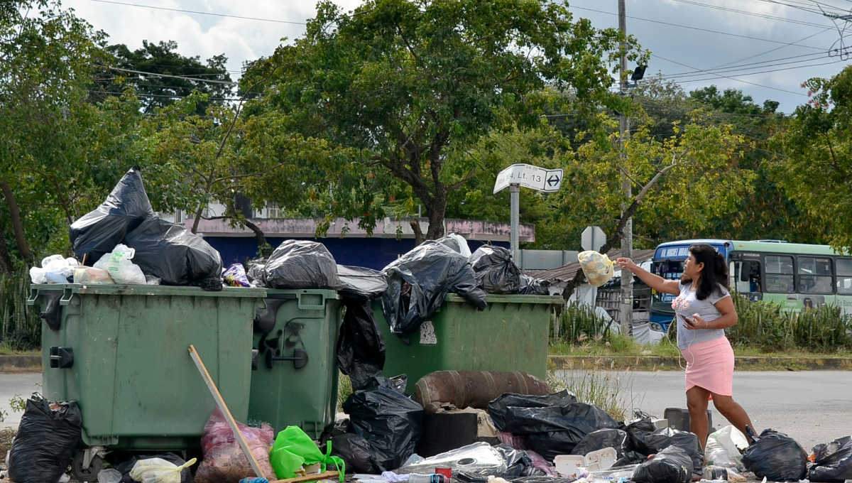 Cada cancunense produce 1.245 k de residuos por día.