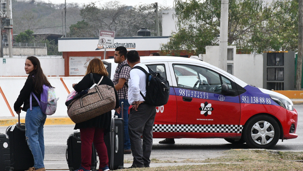 ¿Cuánto cuesta viajar en taxi de Campeche a Mérida?