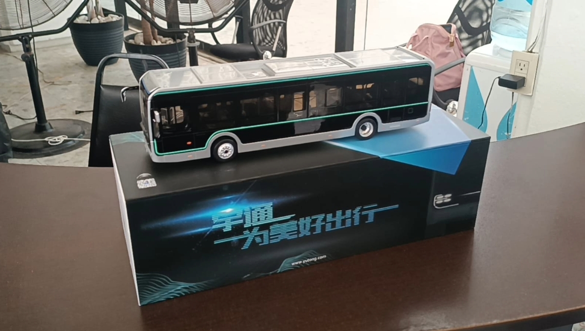 Estuvo presente el director general México de Zona América de Yutong Bus