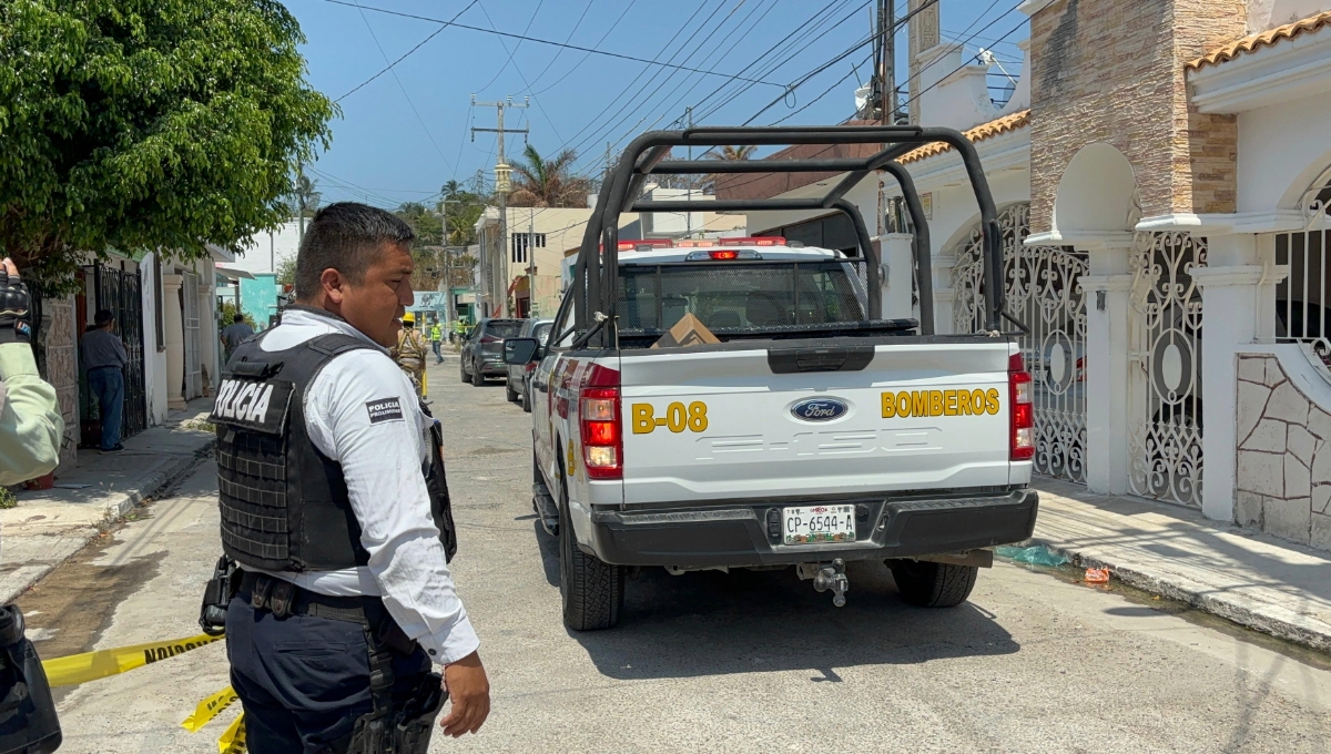 Unidades de emergencia llegaron al sitio