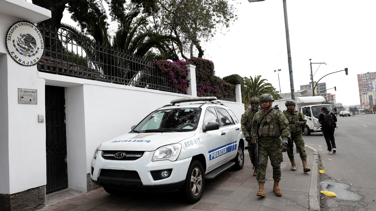 La Embajada de México en Ecuador permanecerá cerrada indefinidamente