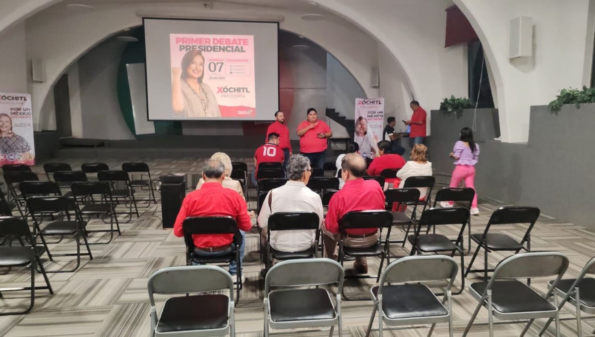 Así lucía la sede del PRI en Campeche Así lucía la sede del PRI en Campeche