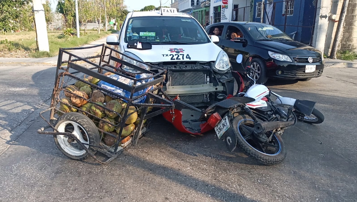 No hubo personas lesionadas en los accidentes