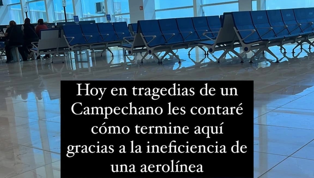 La afectada pretendía viajar a la Ciudad de México