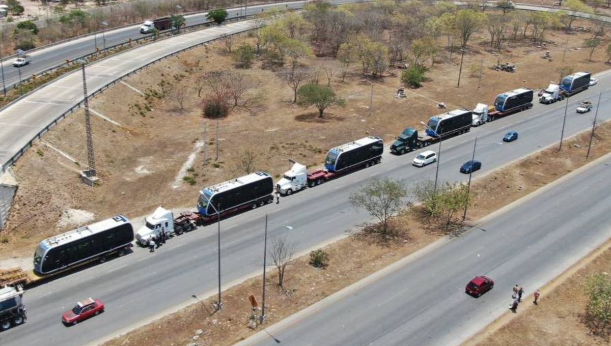 Siete unidades serán para la ruta La Plancha-Umán Siete unidades serán para la ruta La Plancha-Umán