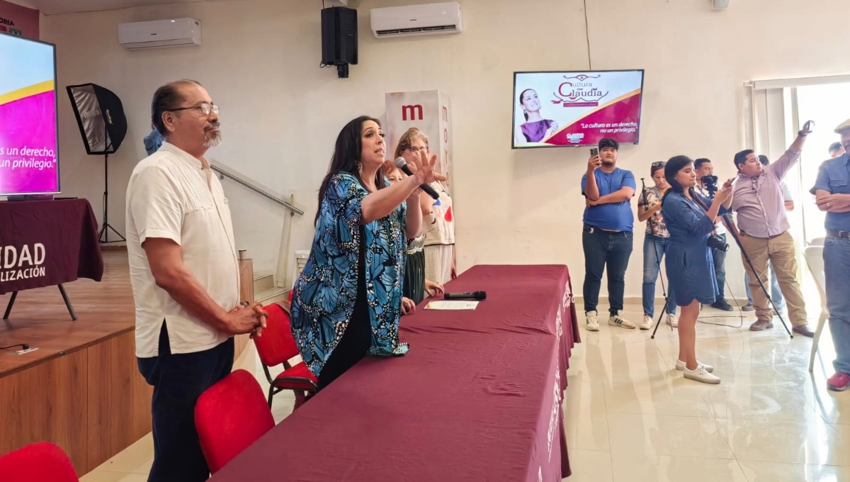 Regina Orozco atenderá los temas de cultura en Campeche