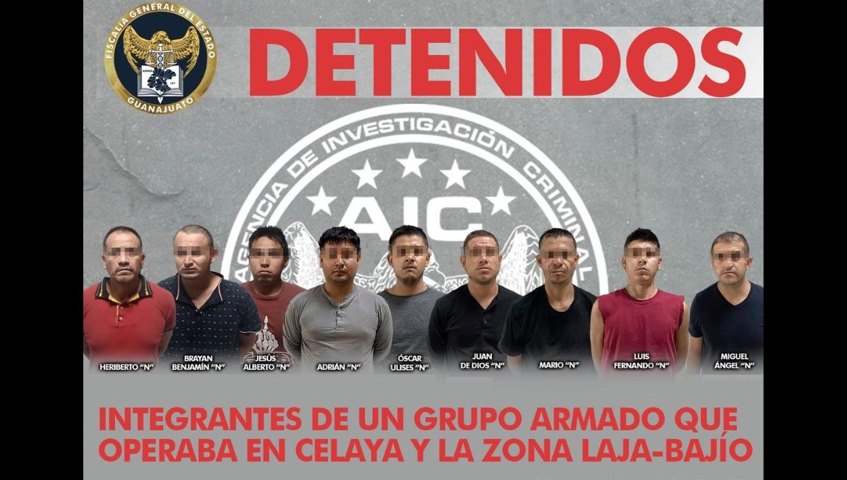 La Fiscalía de Guanajuato detuvo a nueve sujetos implicados en el ataque a paremédicos el pasado 22 de abril y relacionados con otros 26 delitos La Fiscalía de Guanajuato detuvo a nueve sujetos implicados en el ataque a paremédicos el pasado 22 de abril y relacionados con otros 26 delitos
