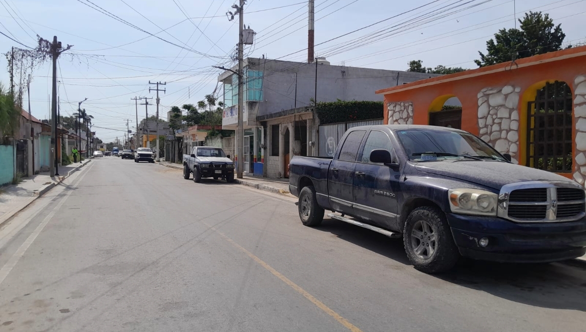 El delincuente huyó al ver la presencia de los vecinos El delincuente huyó al ver la presencia de los vecinos