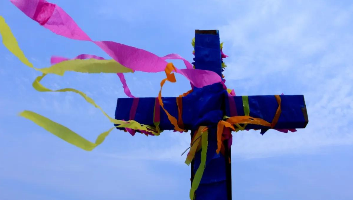 El tres de mayo tiene dos significados, el religioso y el festejo