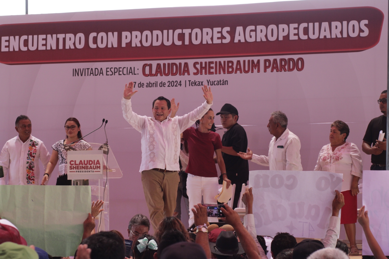 El candidato Joaquín Díaz Mena advierte de que cada vez hay más encuestas que vaticinan la derrota de Renán Barrera