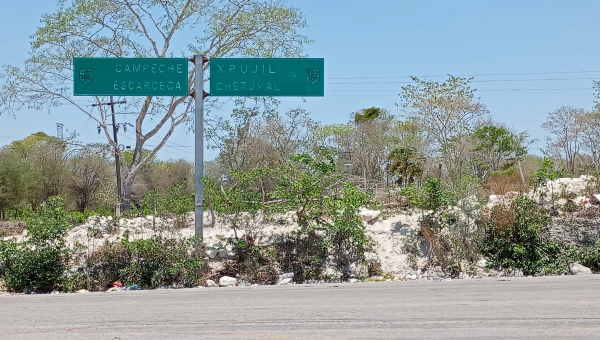 Motociclista muere tras derrapar en la vía Escárcega-Chetumal