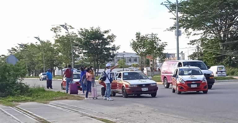 ¿Por qué los taxistas de Campeche rechazan trasladar mercancía sin un responsable?