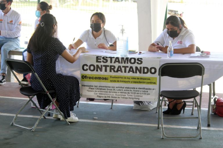 La tasa de desempleo en México disminuyó a 2.7% en el segundo trimestre de 2024