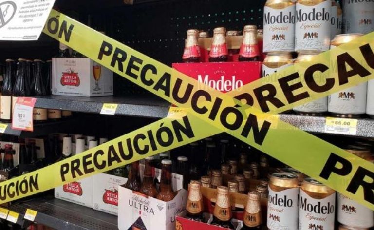 La venta de alcohol se reanudará hasta nuevo aviso