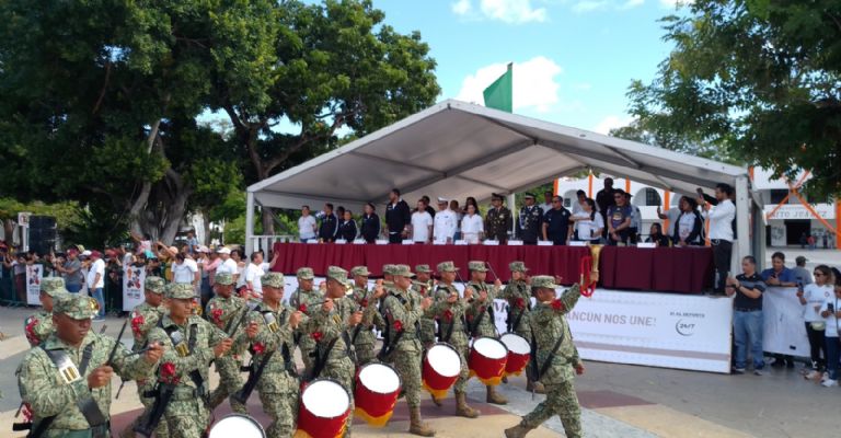 Desfile por  el aniversario de la Revolución Mexicana en Cancún: ¿Cuándo será y qué calles  cerrarán?