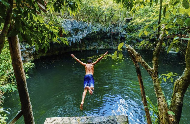 Los cenotes son los más visitados los fines de semana