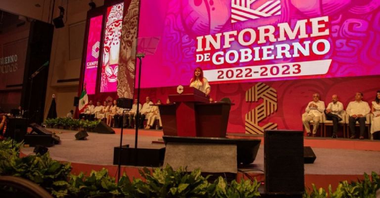 Congreso de Campeche recibe Segundo Informe de Gobierno de Layda ...