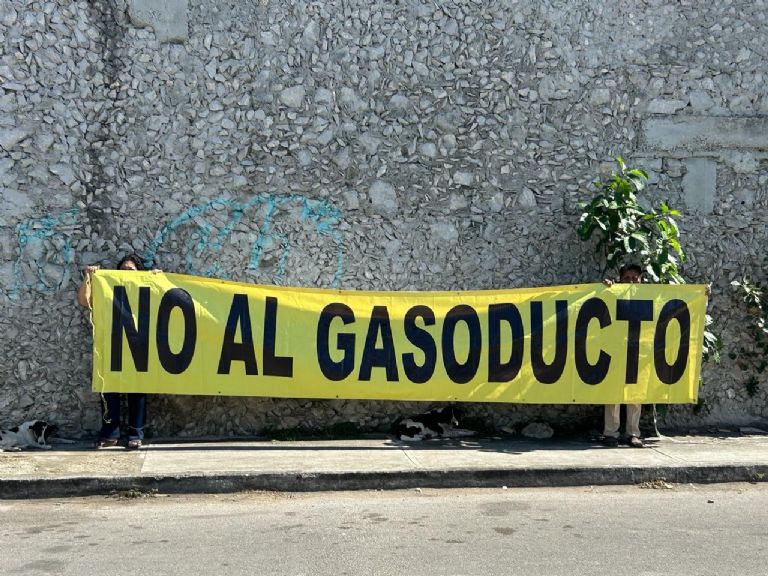 Vecinos están en contra de la construcción del gasoducto Vecinos están en contra de la construcción del gasoducto