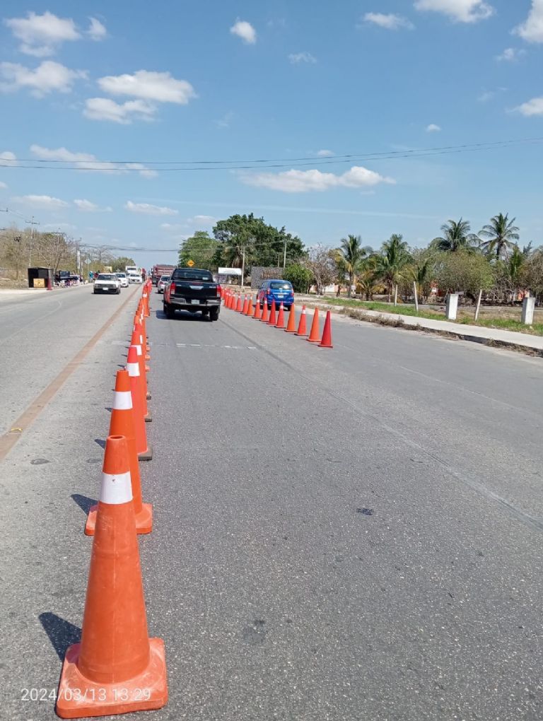 Vecinos de Kanasín amenazan con bloquear la carretera Mérida-Tixkokob por los apagones