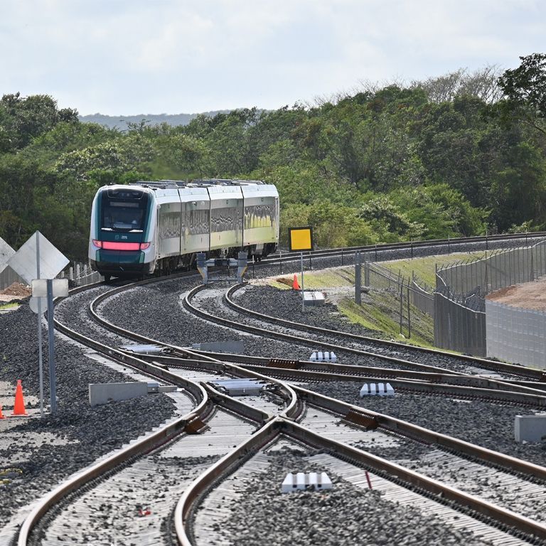 Se continúa las obras complementarias del Tren Maya Se continúa las obras complementarias del Tren Maya